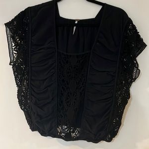 Free people eyelet top